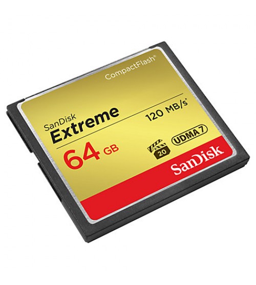 SanDisk CF Extreme UDMA7 120MB/s 64GB